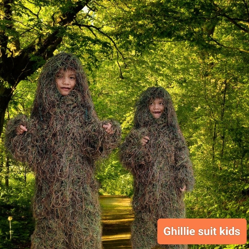 ghillie suit kids / baju camo anak / baju karnaval anak