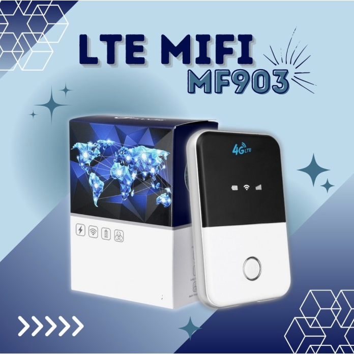 Mocute - SMARTCOM Modem Wifi MF903 4G LTE Unlock All Operator