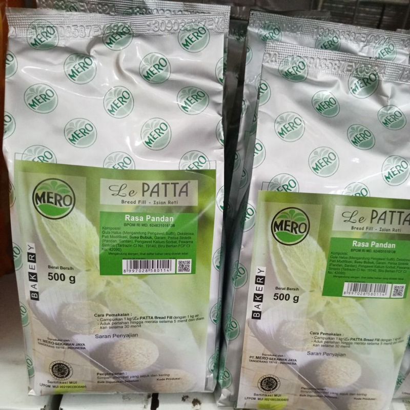 

Lepatta pandan bubuk 500gr