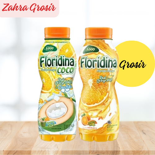 

Floridina Orange Botol 350 ml & Floridina Coco Botol 350 ml