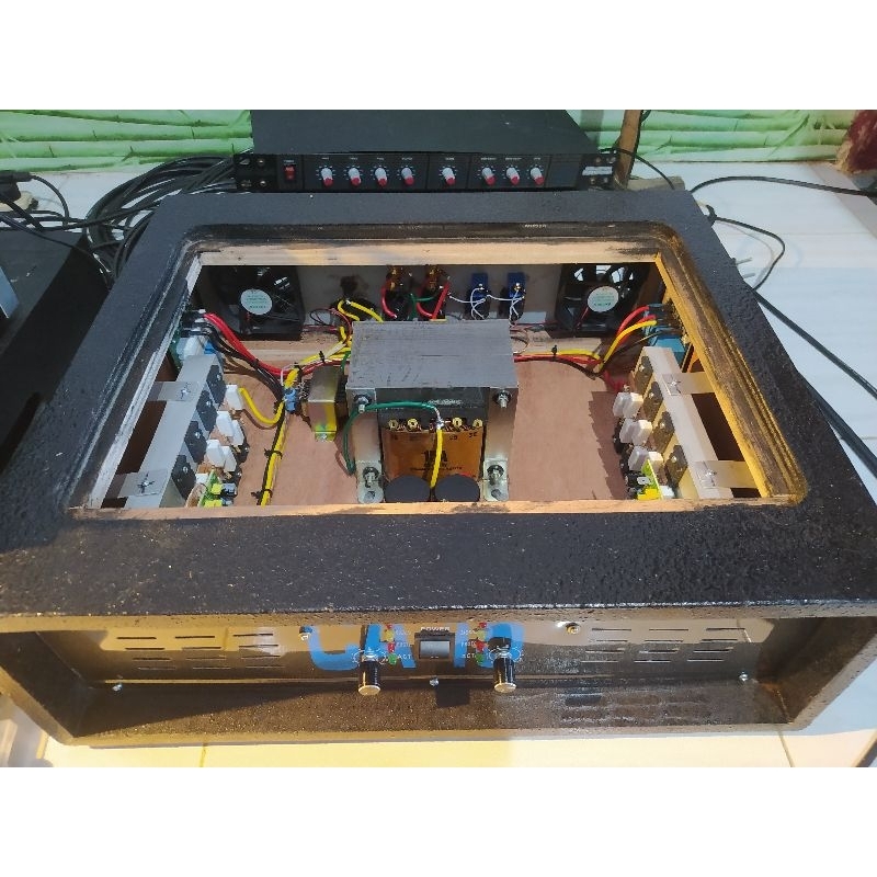power amplifier 15A ct45 trafo murni besar untuk 15" x 4