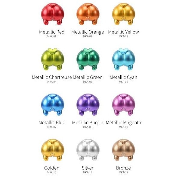

RB DSPIAE MKA Metallic Color Markers Marker Gundam Model Kit