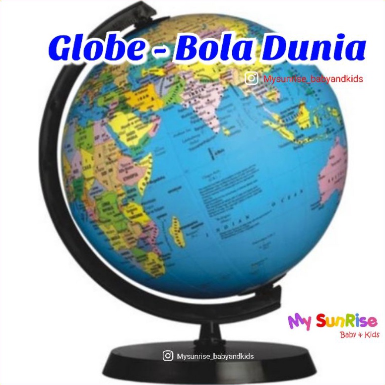 

ART Q52X Globe Bola Dunia Bola Globe Peta Dunia