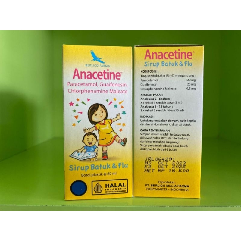 Anacetine Syrup 60 ml