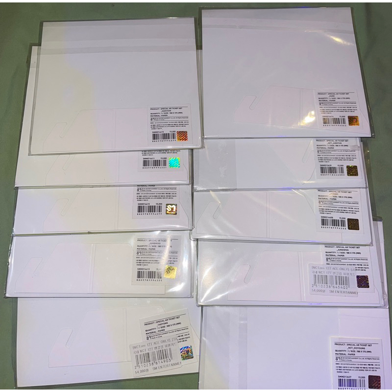 Ar ticket nct 127 & Card wallet