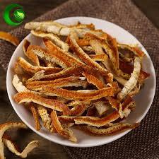 

KULIT JERUK POTONG KERING PREMIUM / CENPI IMPORT / CEN PI / DRIED ORANGE PEEL