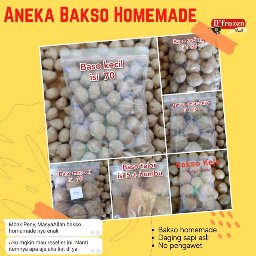 

Bakso Mix Urat Kecil