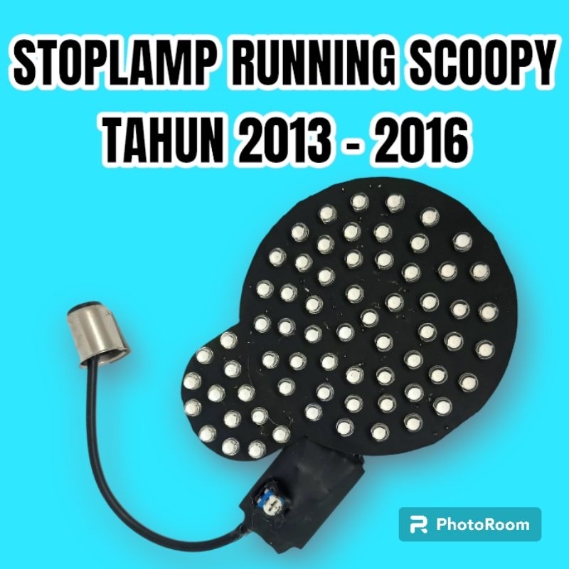 stoplamp running scoopy tahun 2013 - 2016