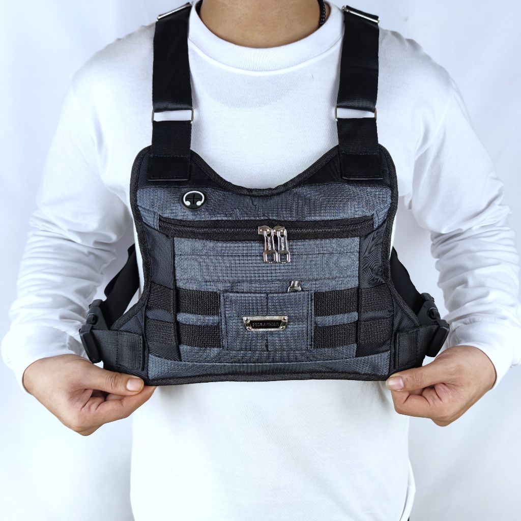 Chest Bag Tas Dada Tas Rompi Tas Selempang Dada Tas Dada Tactical Tas Sepeda