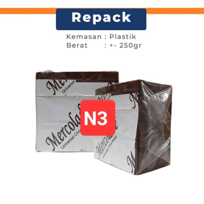 

COKLAT BLOK MERCOLADE 250 GR