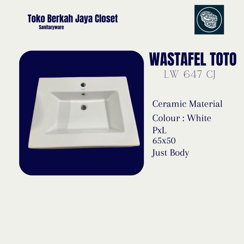 Wastafel TOTO LW 647 CJ