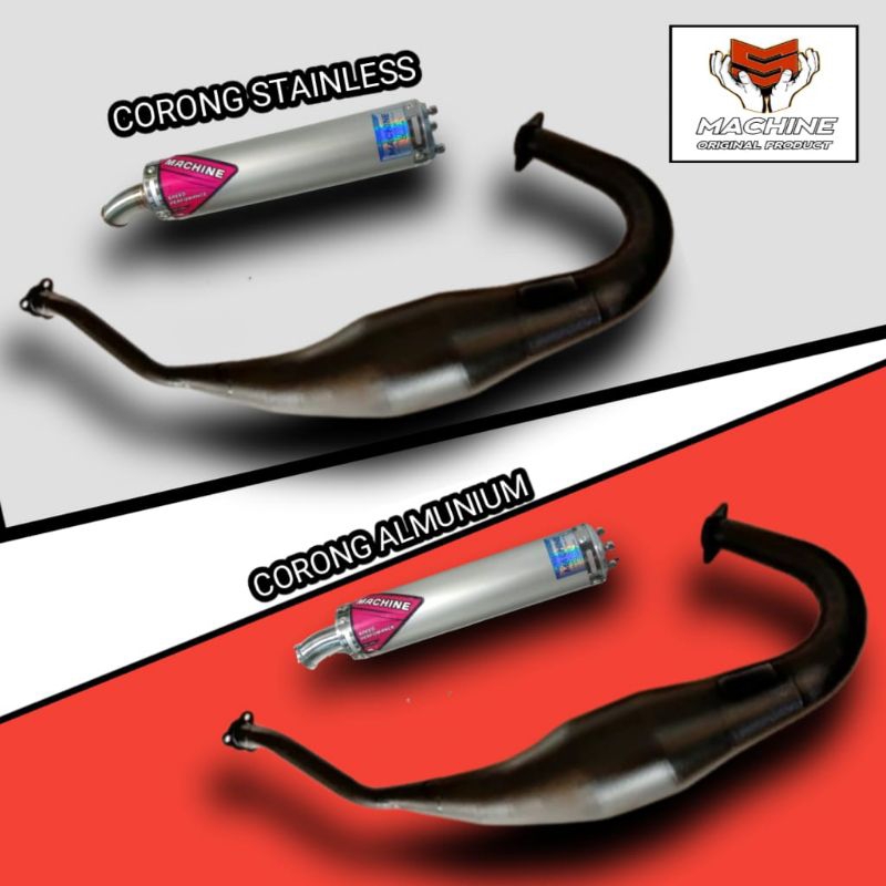 KNALPOT NINJA R SS RR OLD NEW TYPE COBRA HITAM SERIES SUPER GARING ORIGINAL MACHINE COPY RC3 CMS AHA