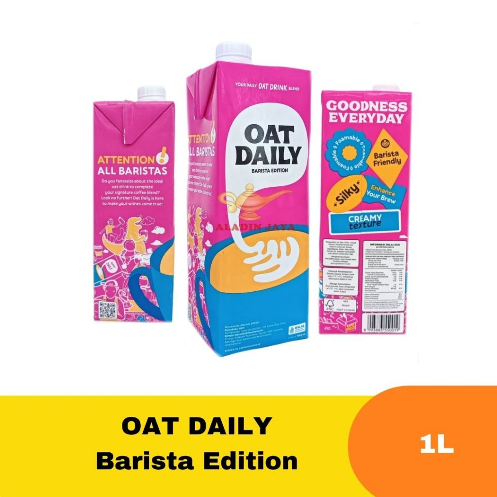

Oat Daily Barista Edition ukuran 1lt