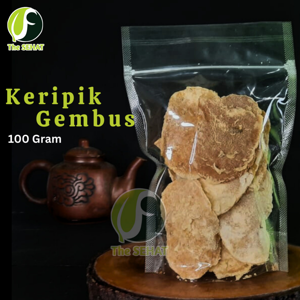 

TheSehat Keripik Gembus Cemilan Gurih Renyah Makanan Ringan Gembus Ampas Tahu Gurih 100gr