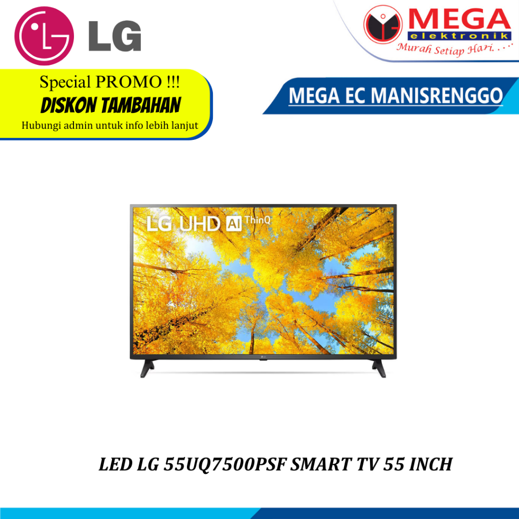 LED LG 55UQ7500PSF SMART TV 55 INCH