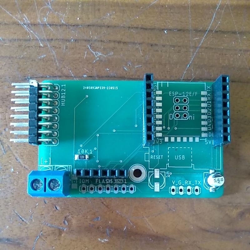 PCB JWS HUB 12 Wemos d1 mini esp8266/esp 12F