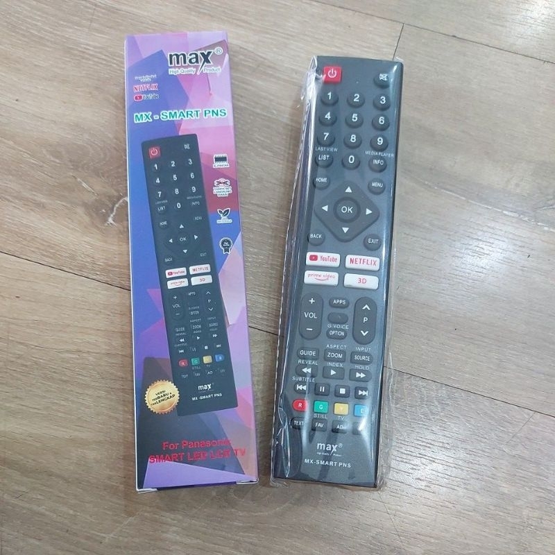 Remote TV LCD LED Panasonic Smart Max bisa Netflix Youtube