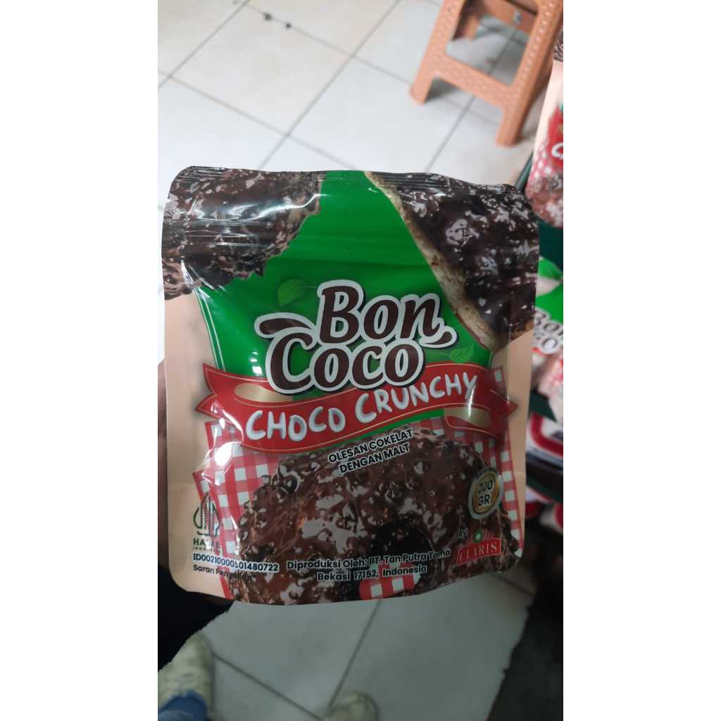 

Bon coco glaze dark chocolate crunchy