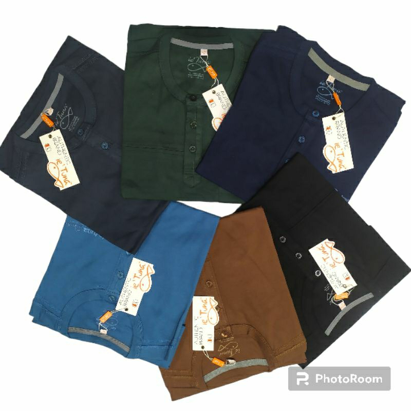 Kaos Distro Ie' Tuna Polos [L-XXL]