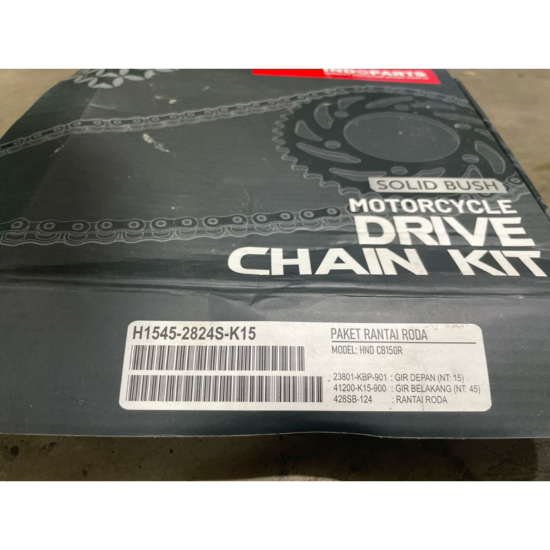 Gir set Gear rantai set old cb150R cb 150 R lama Merk Indopart 06401-K15-900