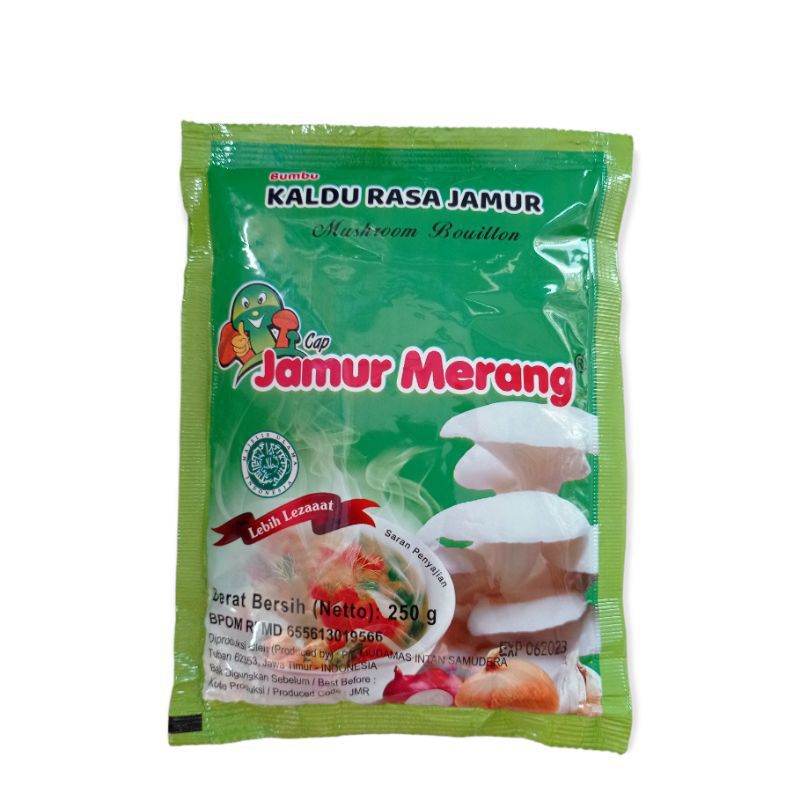 

kaldu alami cap jamur merang kemasan 250g MPASI bumbu masak enak resep rahasia
