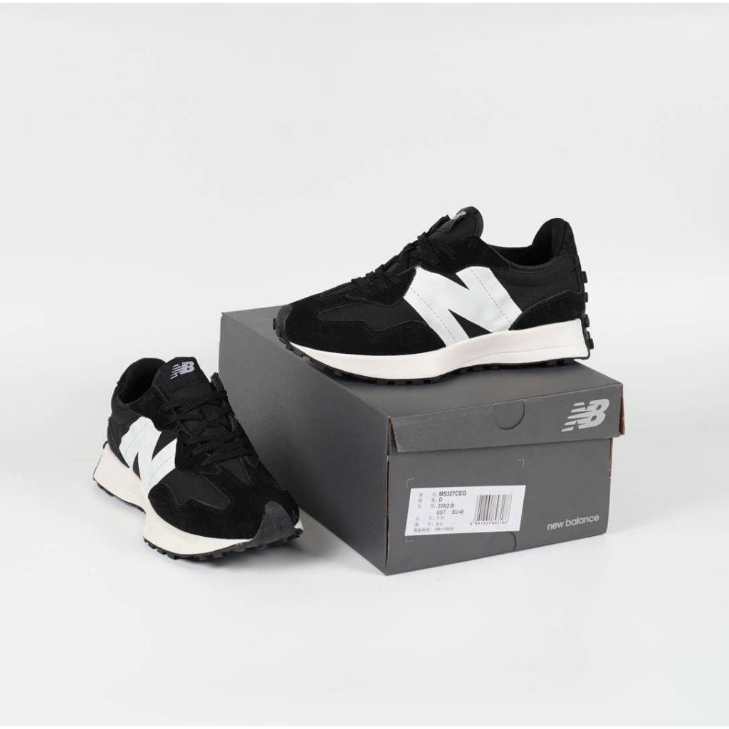 New Balance 327 Black White Original