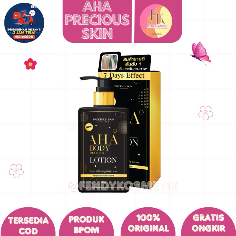 FK - PRECIOUS SKIN THAILAND AHA Mimi Body Booster Extra Whitening Lotion