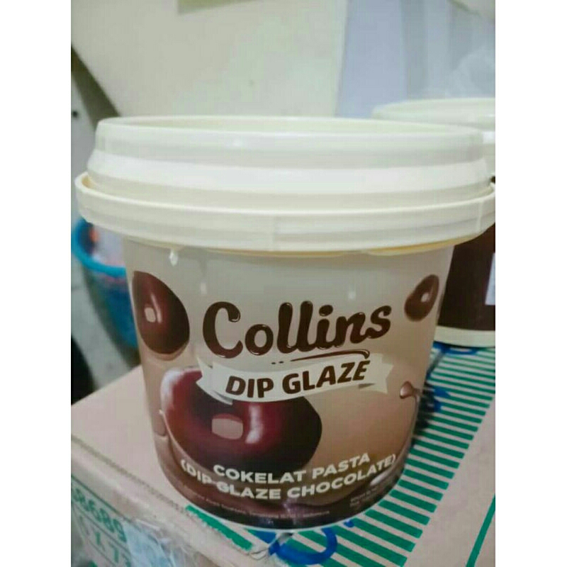 

Collins Dip Glaze coklat 1kg