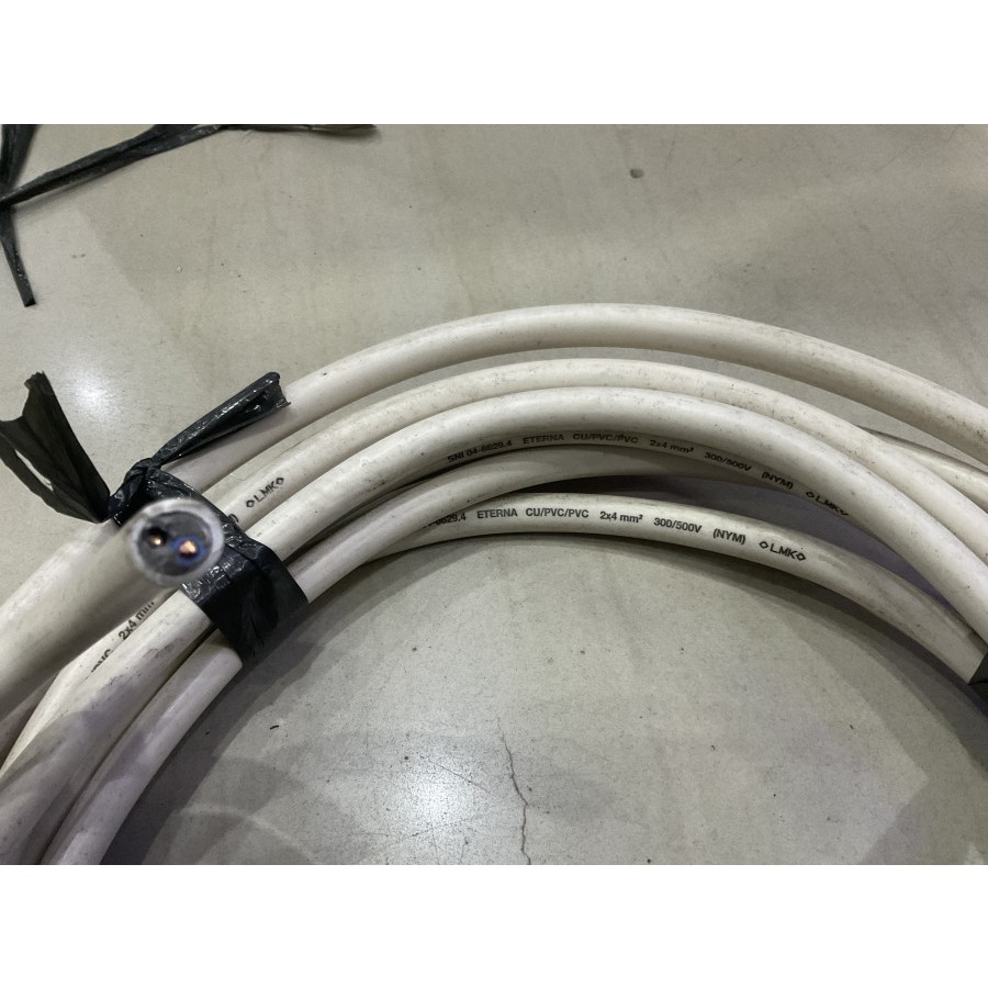 [METERAN] ETERNA NYM 2x4 Kabel Listrik PLN Tufur Kawat isi 2 x 4 mm