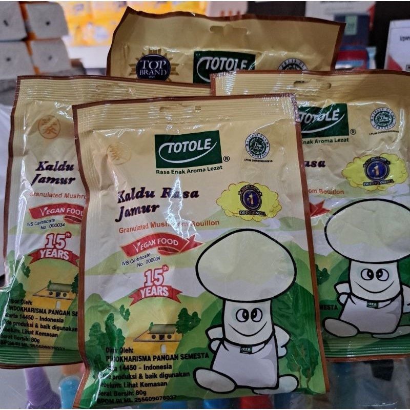 

Totole kaldu jamur 80g & 200g