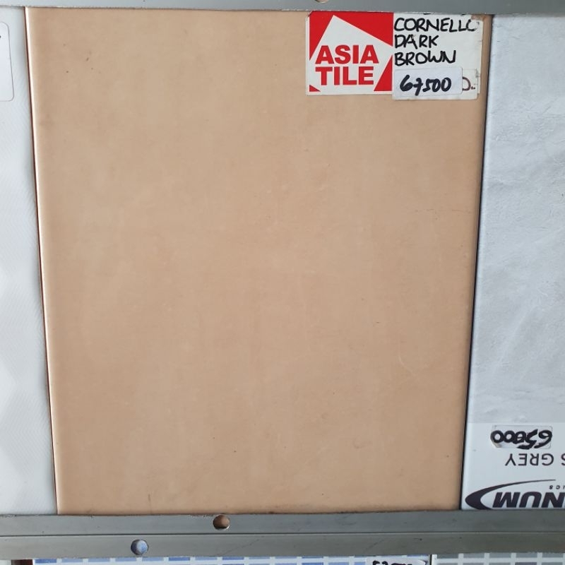 keramik 20x25 dinding kamar mandi glossy licin mengkilap asia cornello dark brown