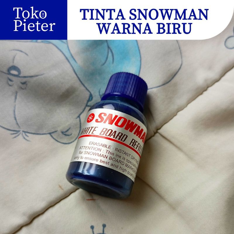 

(1PCS) TINTA REFIL / ISI TINTA SPIDOL WHITE BOARD WARNA BIRU SNOWMAN MURAH SURABAYA