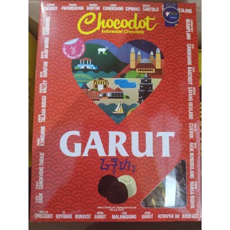 

chocodot wisata garut isi 24 pcs