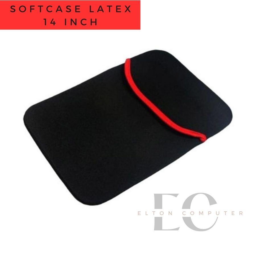 Softcase Laptop Notebook Latex 14" / Tas Sarung Laptop 14 inch / Softcase Laptop 14inch / Sarung Lap