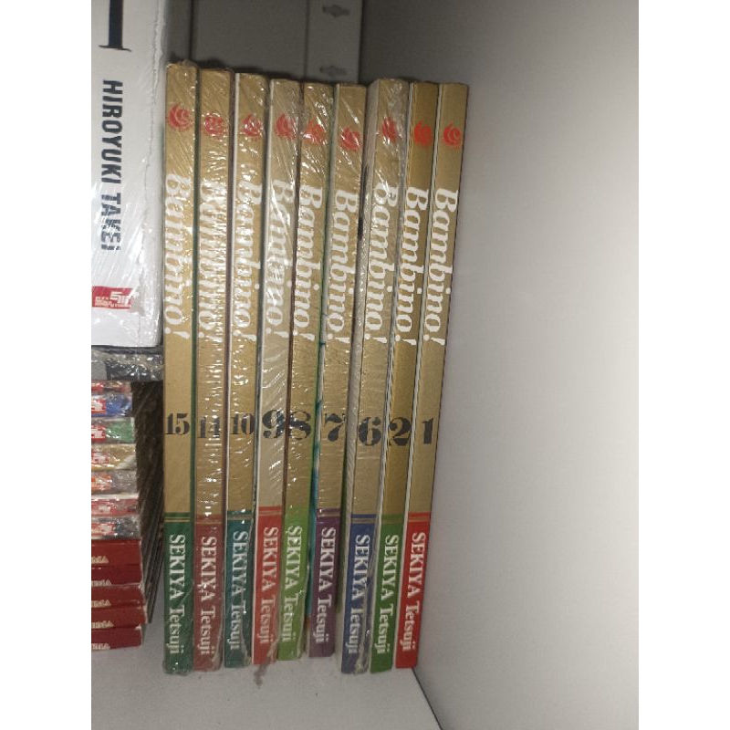 BAMBINO komik manga 15 buku LENGKAP dengan kondisi buku sangat mulus, kualitas Kolektor buku serta a