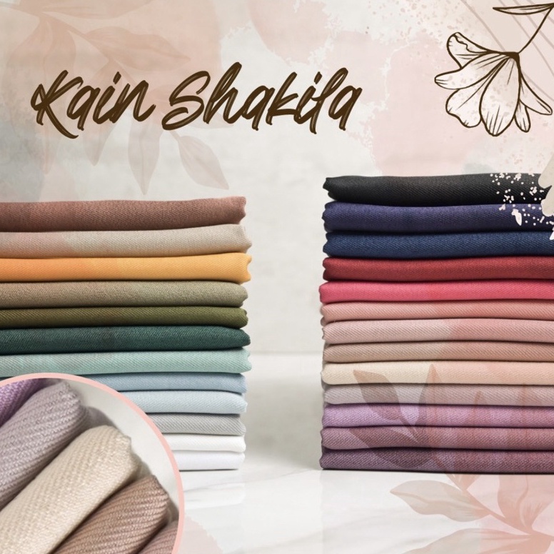 Super Untung Kain Shakila PREMIUM STRETCH