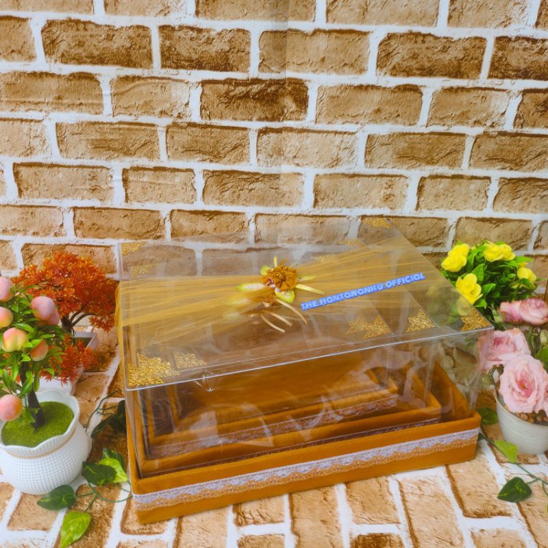 Tempat Seserahan Pernikahan Parcel Mika Hias Mewah