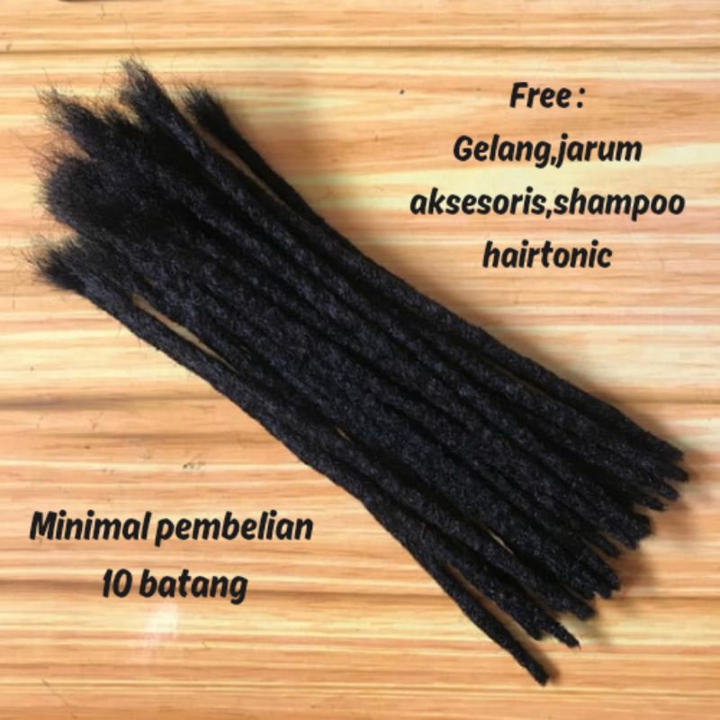 Rambut Gimbal 20cm FREE (Aksesoris+ Songket+Hairtonic)