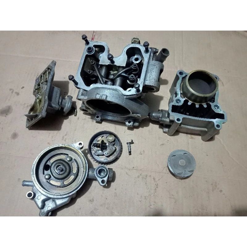 Cylinder Head Kop Jupiter Mx Old PNP Vixion Old Fullset (Original Copotan