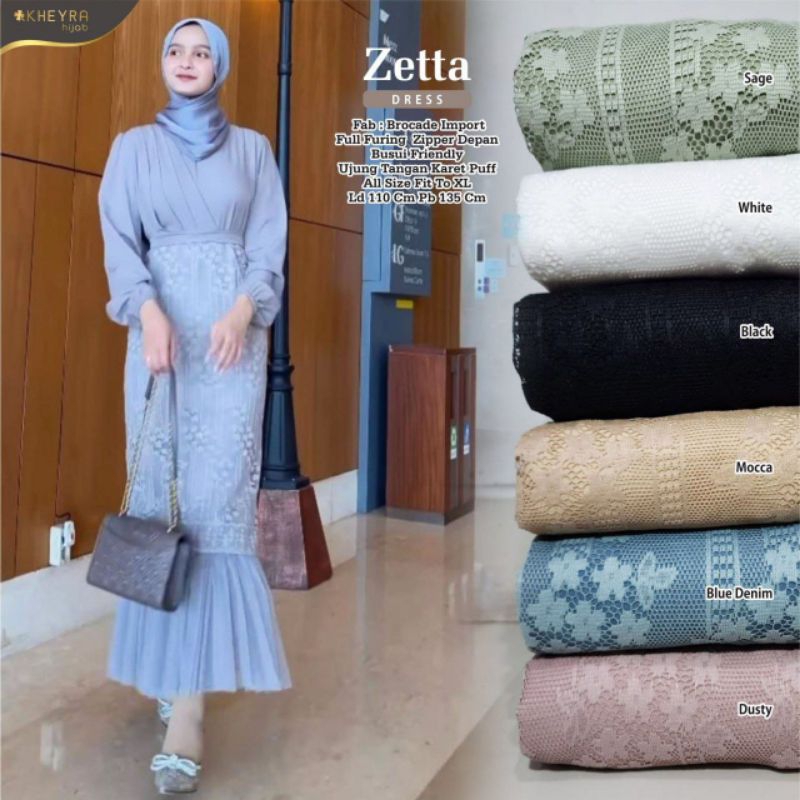 Zetta Dress Duyung brokat tutu  alila