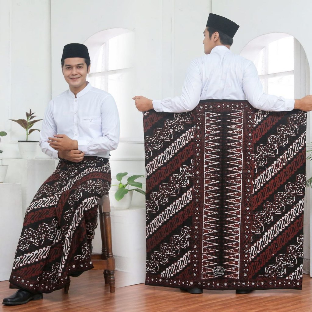 Sarung Batik Cap Tulis Pria Dewasa Original Miftah Gus AZMI