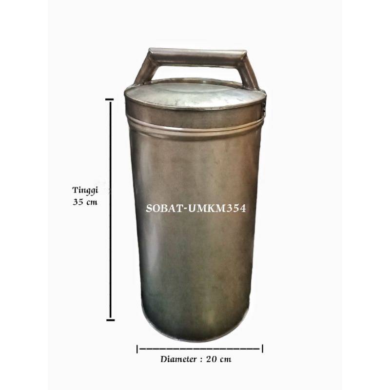 TABUNG DALAM ES PUTER 5 LITER MONEL - TEBAL