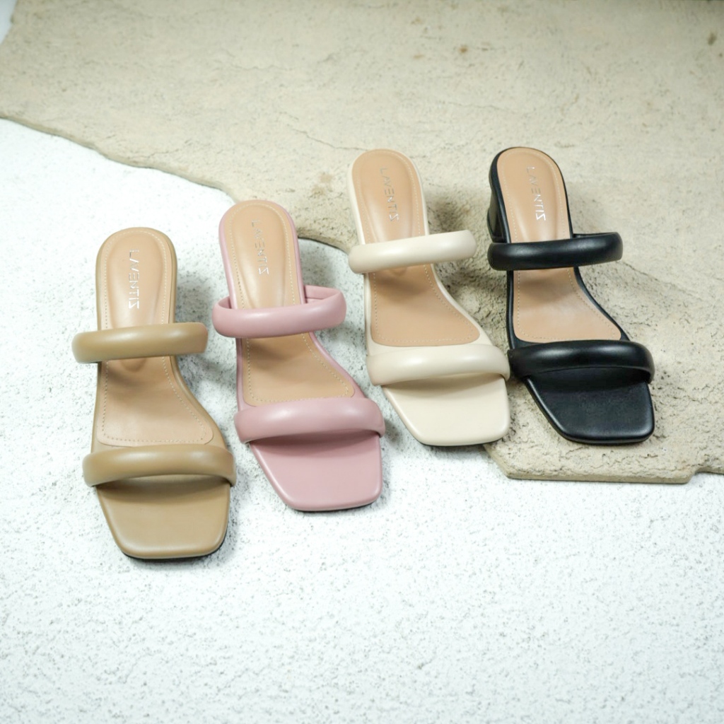 LAVENTIS Camila  Sandal Heels Wanita Hak 5 Cm /Sandal 41 42 43 jumbo