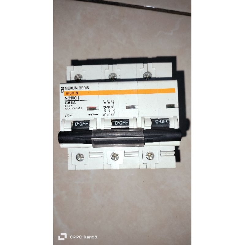 MCB MERLIN GERIN 63A model jumbo