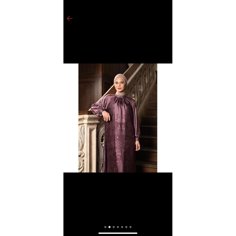 Levaughn Raya Dress Maroon by HeyLocal