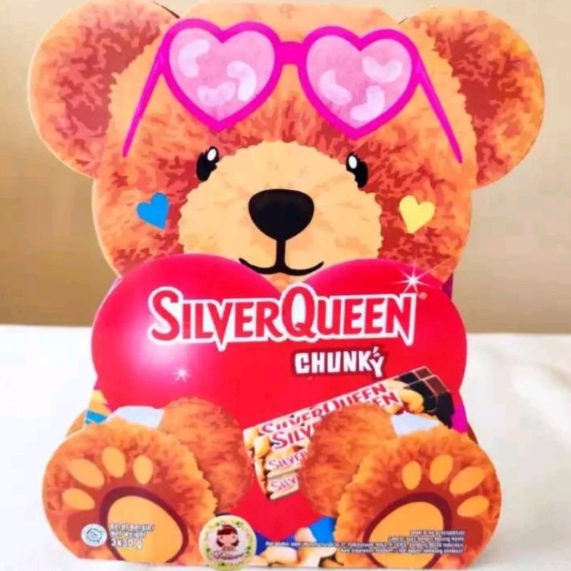 

GOJEK GRAB READY LANGSUNG KIRIM Silver queen Chunky Bear isi 3 Chunky Bar 30gr SilverQueen Chunkybar