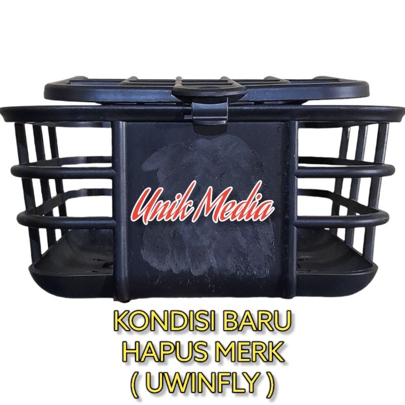 TANPA TUTUP | Keranjang Sepeda Listrik Universal ( REALPICT ) TANPA TUTUP