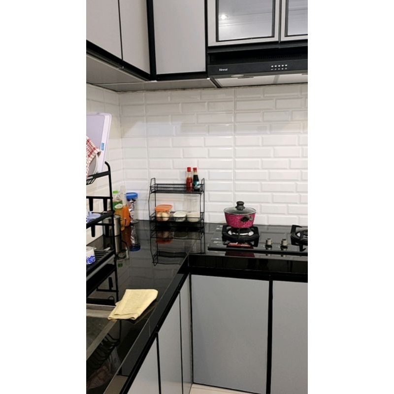 Discount Rak Bumbu Dapur Susun 2 / Rak Susun / Rak Susun 2 / Rak Besi / Rak Bumbu Dapur / Rak