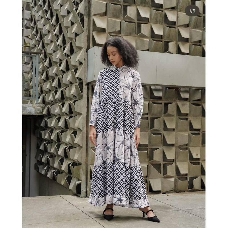 Raina Dress Mix Aleza Label