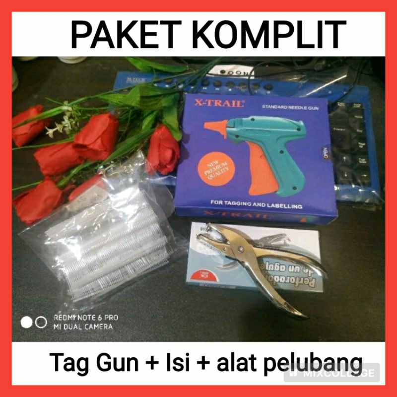 

Paket Lengkap Alat Tembakan Hangtag & pelubang & Isi